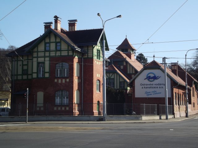 Areál Úpravny vody v Ostravě-Nové Vsi. Foto: Zdeněk Svoboda